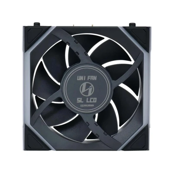 Lian Li UNI FAN SL WIRELESS LCD 3x120mm Siyah Kasa Fanı - Resim 5