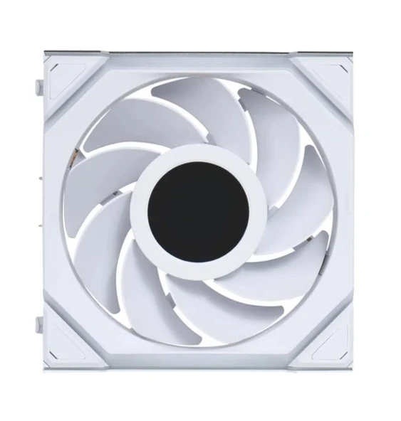 Lian Li UNI FAN REVERSE SL WIRELESS LCD 1x120mm Beyaz Kasa Fanı - Resim 3