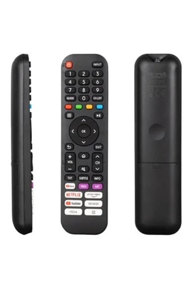 AWOX Tv lcd kumandası netflix tuşlu kumanda ürün görseli