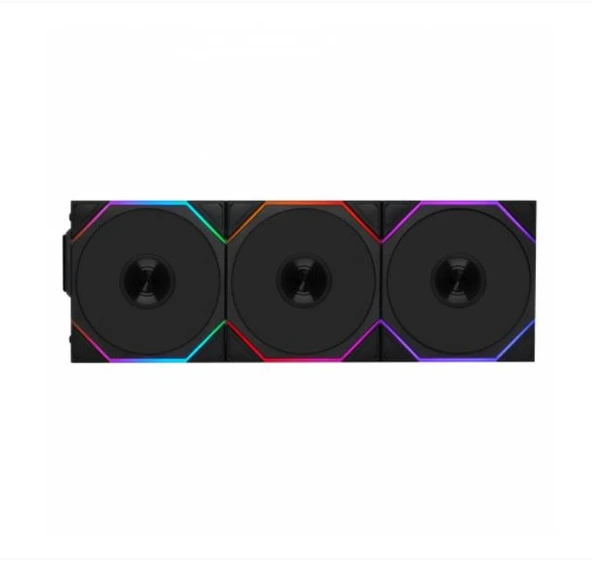 Lian Li UNI FAN TL WIRELESS 3x120mm Siyah Kasa Fanı ürün görseli 1