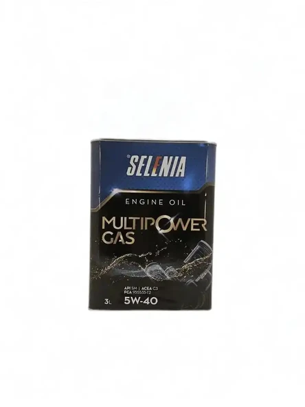 Selenia Multipower Gas 5W 40 Motor Yağı Lpg'li Araçlara Özel - 1