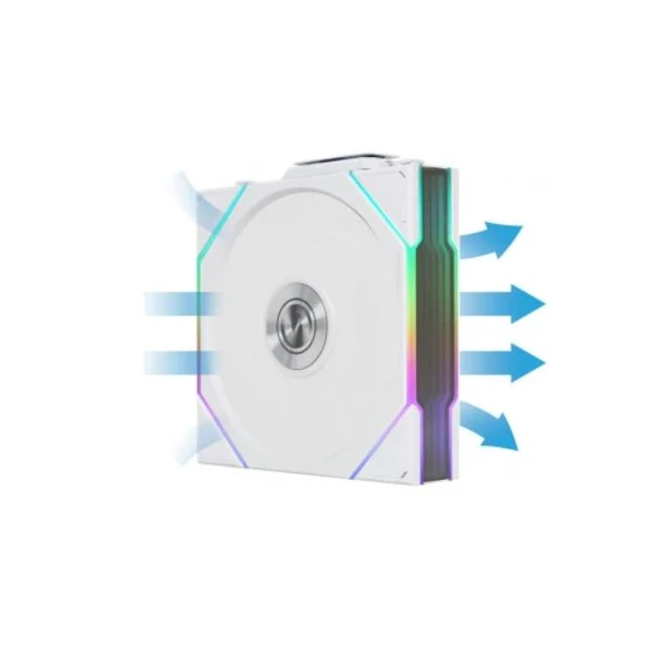 Lian Li UNI FAN TL WIRELESS 1x120mm Beyaz Kasa Fanı - Resim 2
