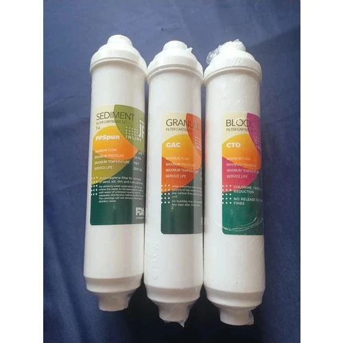 Esli Kapalı Kasa Su Arıtma 4´lü Filtre Seti (Sediment-Block-Granule-Membran) ürün görseli 1