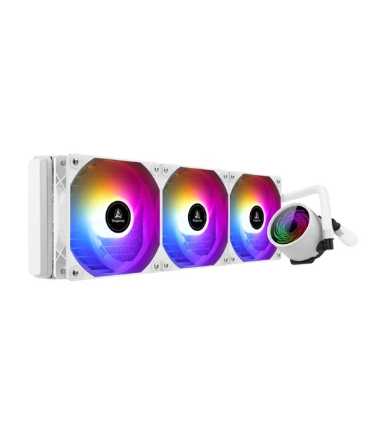 Segotep BeVere ARGB Beyaz 360 mm Intel(1700p/1851p)-AMD Uyumlu Sıvı Soğutucu - Resim 2