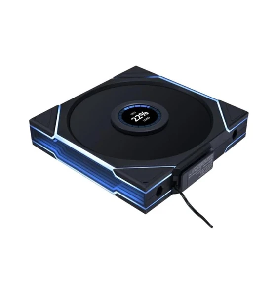 Lian Li UNI FAN REVERSE TL WIRELESS LCD 1x140mm Siyah Kasa Fanı - Resim 4