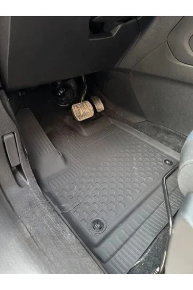 Sahler Fiat Doblo 2023 ve Sonrası 4.5D Paspas ve 3D Rizline Seperatörlü Bagaj Havuzu Set - Resim 5