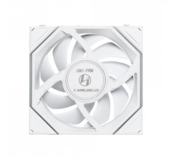 Lian Li UNI FAN REVERSE TL WIRELESS LCD 1x120mm Beyaz Kasa Fanı - Resim 4