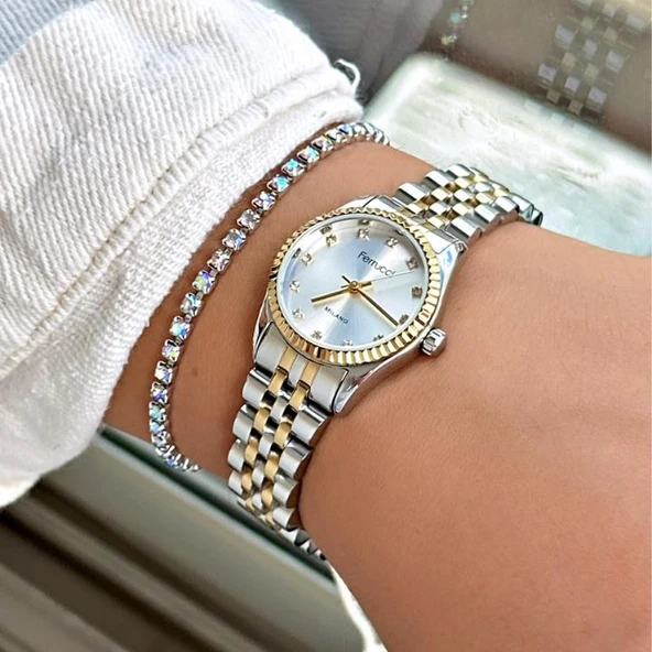 Ferruccı FC 0925 03598M.04 640053 Metal Kadın Kol Saati ürün görseli