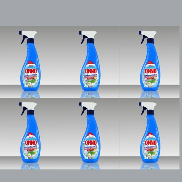 Onno Cam Temizleyici 6 Adet x 500 ml ürün görseli