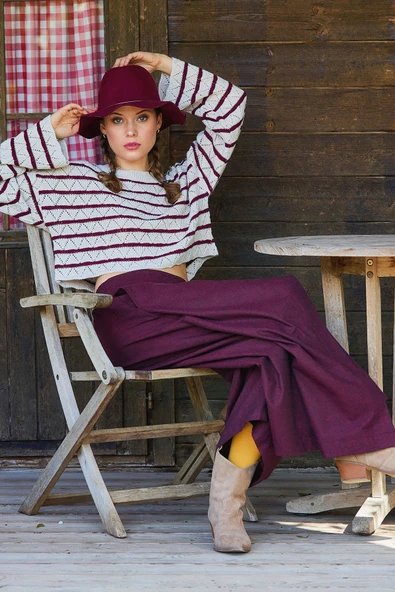 Anvelop Etek Cepli Bol Paça Pantolon - 7