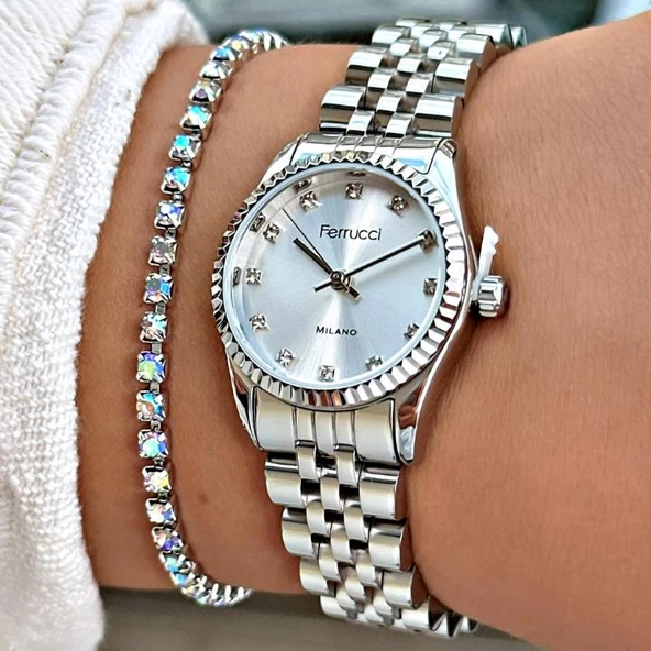 Ferruccı FC 0925 03598M.01 640053 Metal Kadın Kol Saati - Resim 3