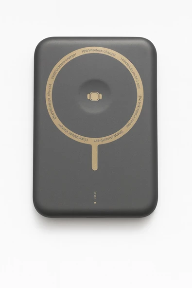 5000 mAh Kablosuz Şarjlı Powerbank 20W Hızlı Şarj, Taşınabilir Şarj Cihazı