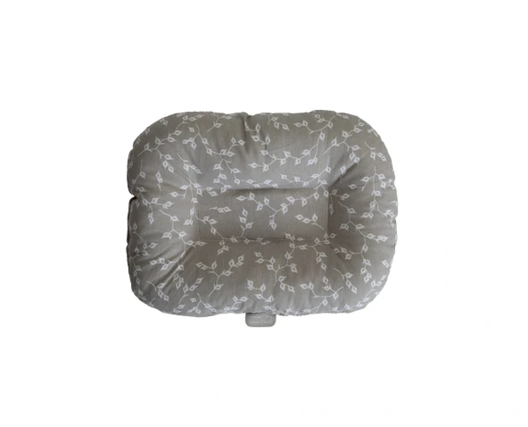 Babyjem Emzirme Yastığı Gri Çiçek - 4