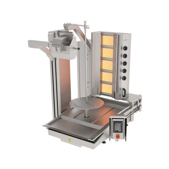 Atalay ADR-5G-GK Döner Robotu Gazlı 5 Gözlü Geniş Kesim 120 W - 1