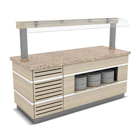 Empero GLT.SSU-N.08 Galata Soğuk Servis Ünitesi Nefeslikli 240x90x90/155 cm ürün görseli 1