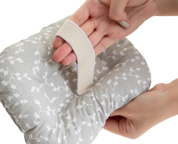 Babyjem Emzirme Yastığı Gri Çiçek - 6