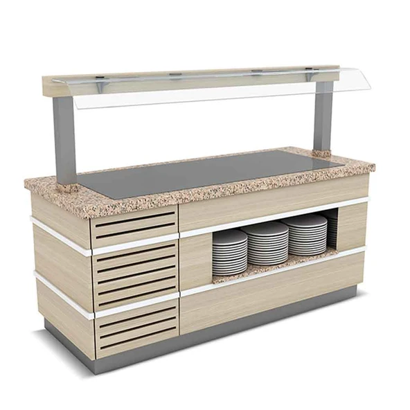 Empero GLT.P.SSU.07 Galata Paslanmaz Soğuk Servis Ünitesi Nefeslikli 220x90x90/155 cm ürün görseli