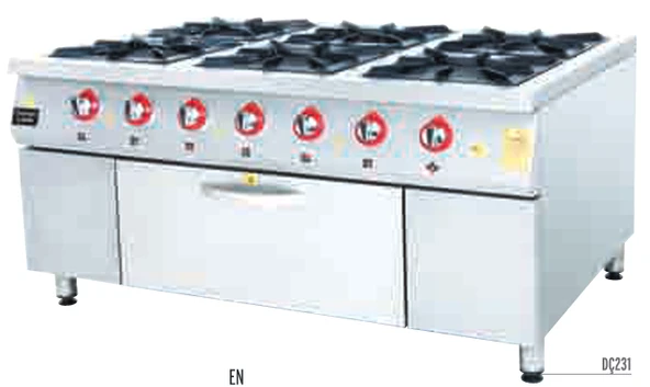 Duran Çelik DÇ 231 Kuzineler Fırınlı LPG'li - 1