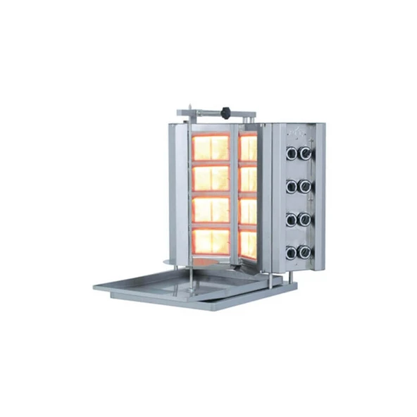 Atalay ADG 8S V tipi Döner Ocağı Gazlı sabit 8 radyanlı ürün görseli