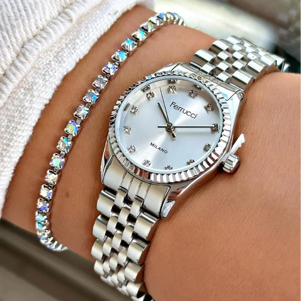 Ferruccı FC 0925 03598M.01 640053 Metal Kadın Kol Saati - Resim 2