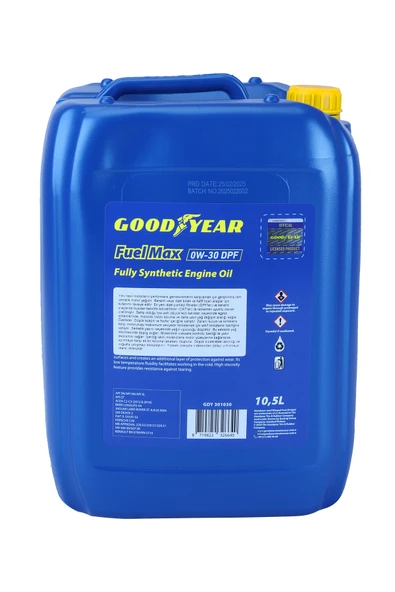 GOODYEAR FUEL MAX 0W30-PARTİKÜL 10,5 LİTRE MOTOR YAĞI - 3