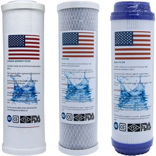 Ihlas Aura Cebilon Uyumlu 3 Lü Filtre Seti-Usa-Nsf ürün görseli 1