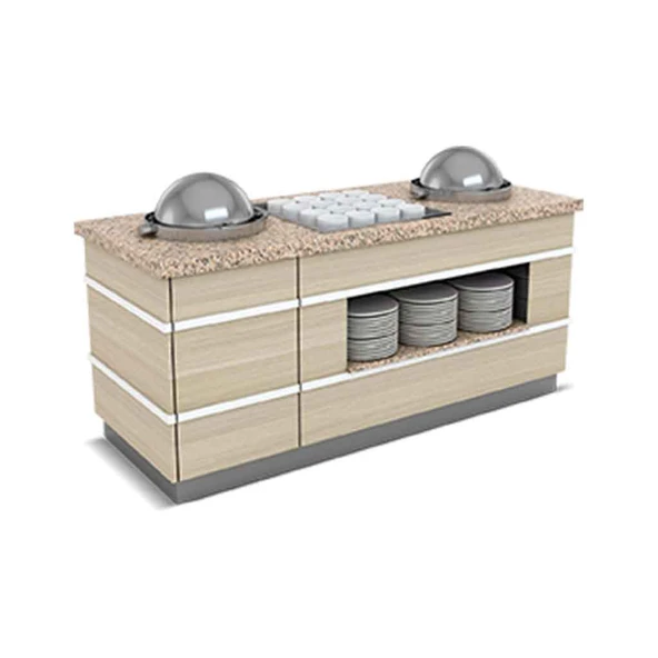 Empero GLT.CSU.03 Galata Çorba Servis Ünitesi 3 Çorbalık 240x90x90 cm ürün görseli