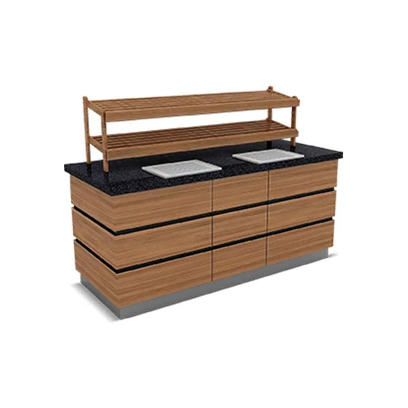 Empero KPD.ESU.07 Kapadokya Ekmek Servis Ünitesi 220x90x90 cm ürün görseli