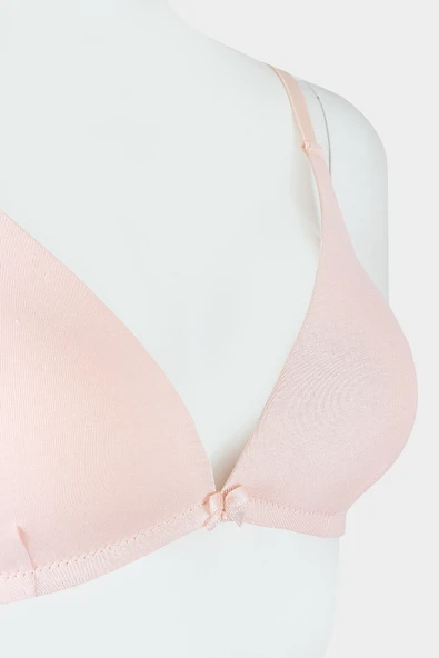 Rose Pembe Say Cotton Soft Sütyen - Resim 2