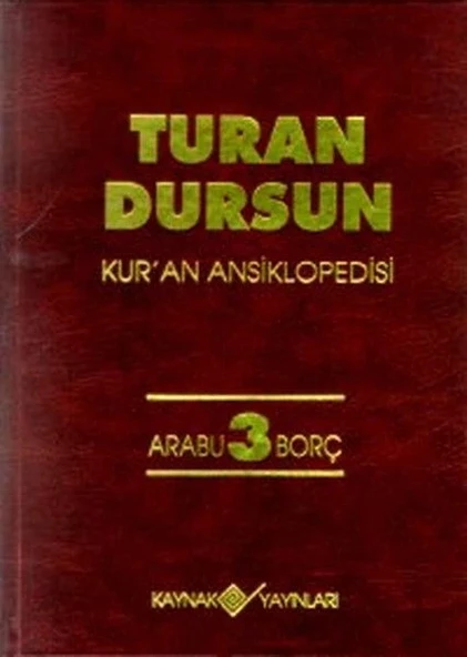 Kur’an Ansiklopedisi Cilt 3 Arabu-Borç ürün görseli