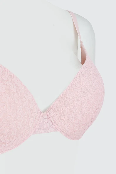 Pembe Nirvana Destekli Tek Sütyen - Resim 3