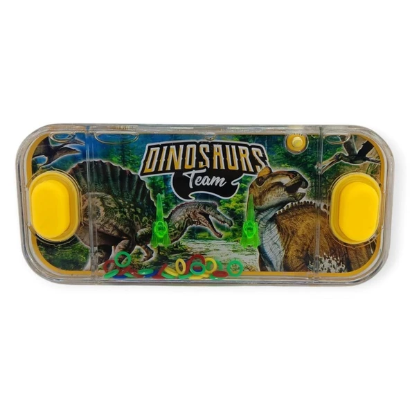 Dinazor Su Oyunu - Halka Geçirme Oyunu - 2928S -  Sarı ürün görseli 1