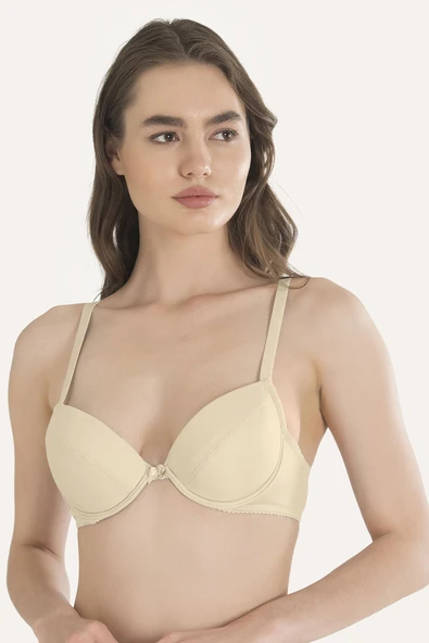 Ten Rengi Çıkarılabilir Destekli Mikro Sütyen ürün görseli 1