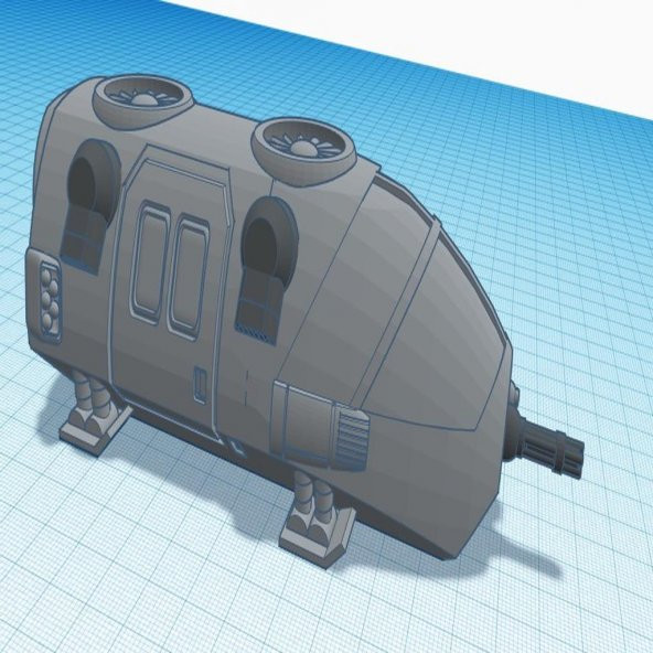 Shadowrun T-Bird Vtol Plastik Aparat