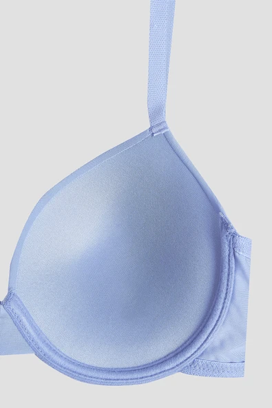 Mavi Latina Hafif Destekli Sütyen - Resim 4