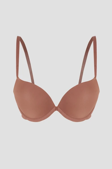 Kahverengi Latina Double Push-Up Destekli Sütyen ürün görseli 1