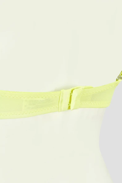 Sarı Latina Destekli Straplez Sütyen - Resim 3