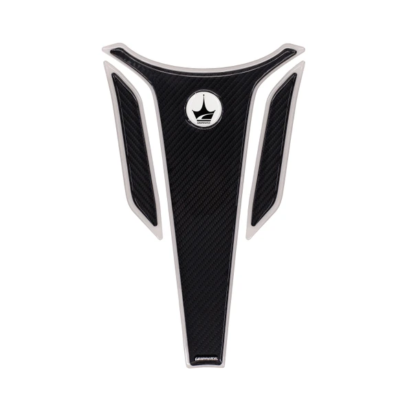 CF-800/MT İLE UYUMLU  DEPO VE DEPO KAPAĞI ULTIMATE 6D KARBON KAYDIRMAZ TANK PAD CFDKS01 ürün görseli