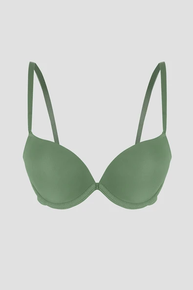 Haki Latina Double Push-Up Destekli Sütyen ürün görseli 1