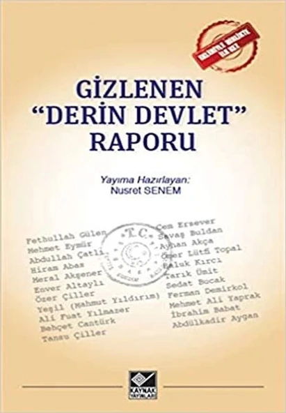 Gizlenen "Derin Devlet" Raporu ürün görseli