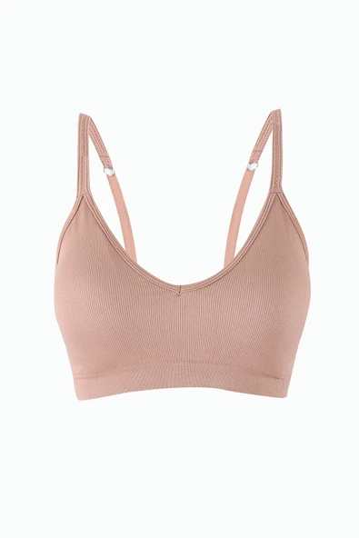 Vizon Light İnvisible V Kesim Dikişsiz Sütyen - Resim 5