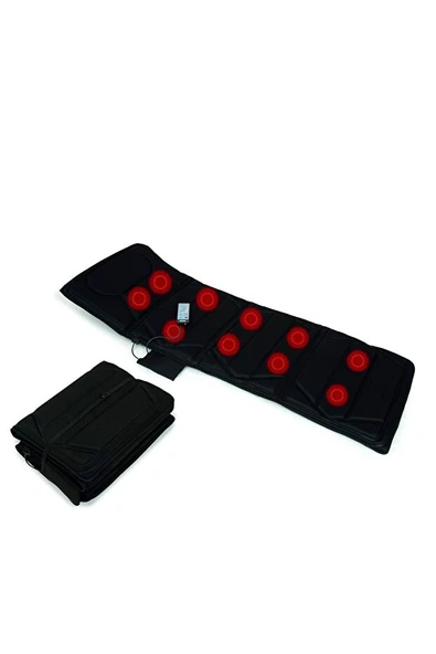 Tüm Vücut Titreşimli Masaj Matı Isıtmalı, Katlanabilir, Uzaktan Kumandalı, 174x60 cm