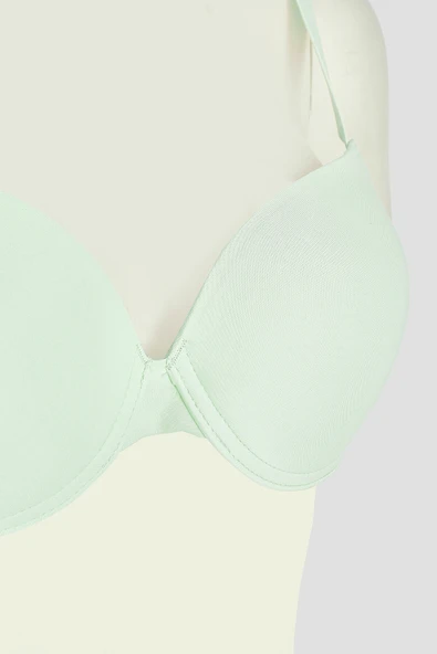Mint Yeşili Latina Hafif Destekli Sütyen - Resim 3