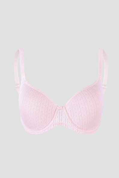 Pembe Soft Cotton Kaplı Desteksiz Sütyen ürün görseli 1