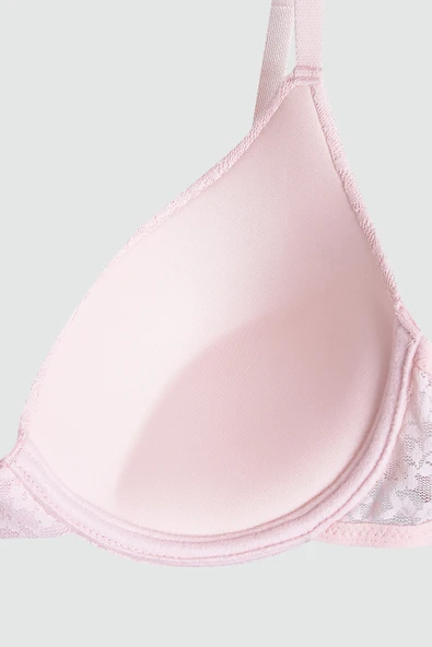 Pembe Nirvana Destekli Tek Sütyen - Resim 4