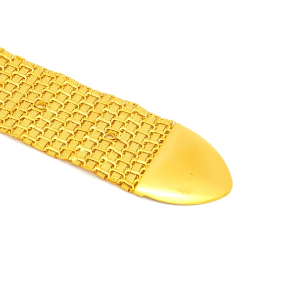 Altın Kaplama Kemer Desenli Tokalı Model-KMR-119 - Resim 2