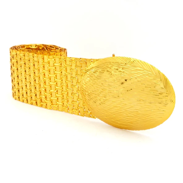 Altın Kaplama Kemer Desenli Tokalı Model-KMR-119 ürün görseli