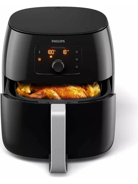 Philips Avance Collection HD9650/90 XXL Airfryer 7.3 Lt Tek Hazneli Yağsız Pişirme