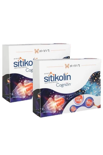 Haver Sitikolin Cognizin 30 Kapsül | 2 Adet ürün görseli