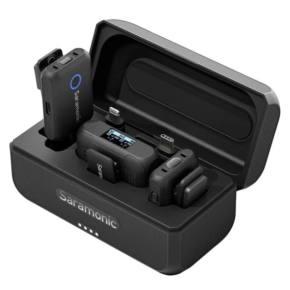 Saramonic Blink 500 B2+ 2 Kişilik Kablosuz Yaka Mikrofonu - 1